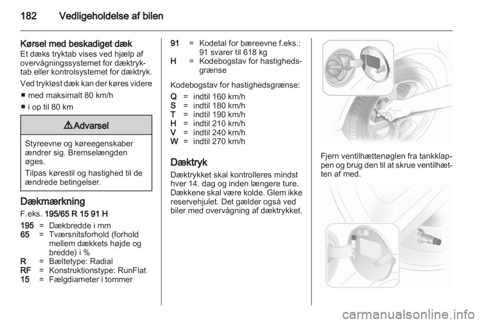 OPEL ASTRA H 2010.5  Instruktionsbog (in Danish) 