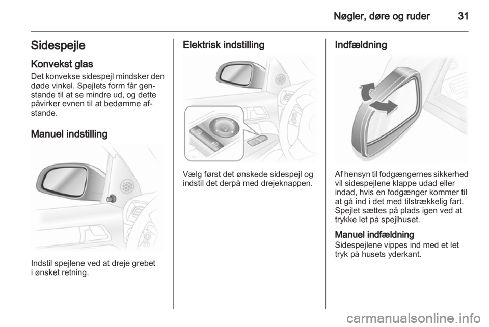 OPEL ASTRA H 2010.5  Instruktionsbog (in Danish) 