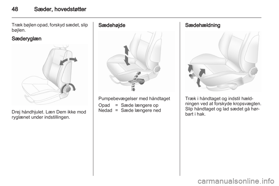 OPEL ASTRA H 2010.5  Instruktionsbog (in Danish) 