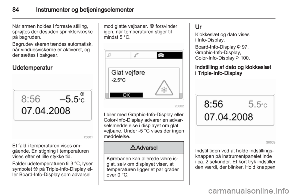 OPEL ASTRA H 2010.5  Instruktionsbog (in Danish) 