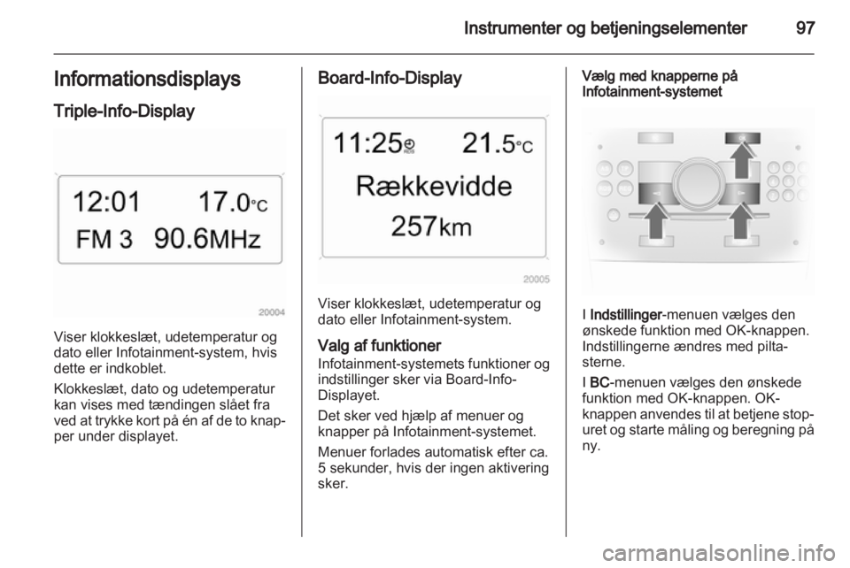 OPEL ASTRA H 2010.5  Instruktionsbog (in Danish) 