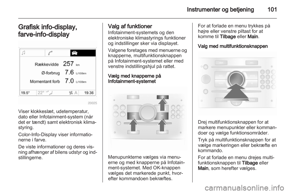OPEL ASTRA H 2011  Instruktionsbog (in Danish) 