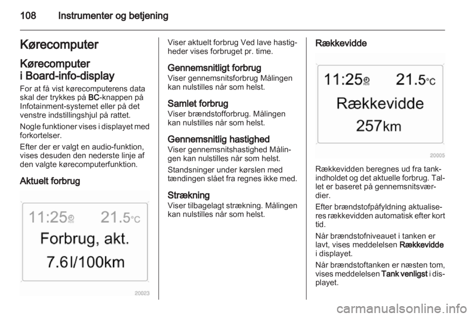 OPEL ASTRA H 2011  Instruktionsbog (in Danish) 