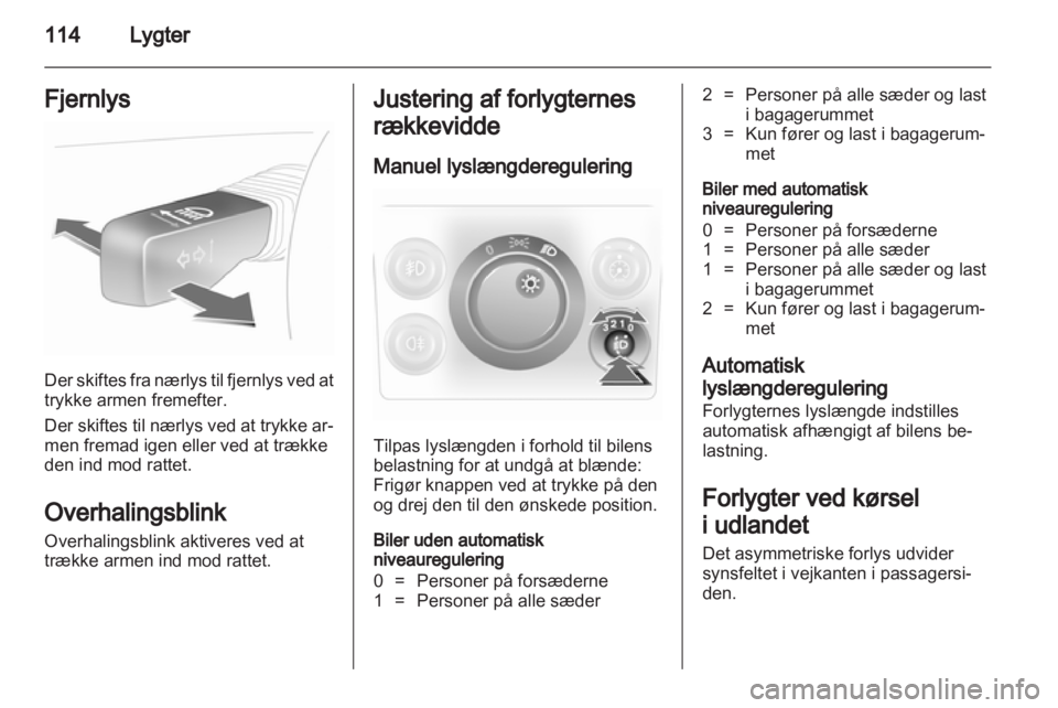 OPEL ASTRA H 2011  Instruktionsbog (in Danish) 