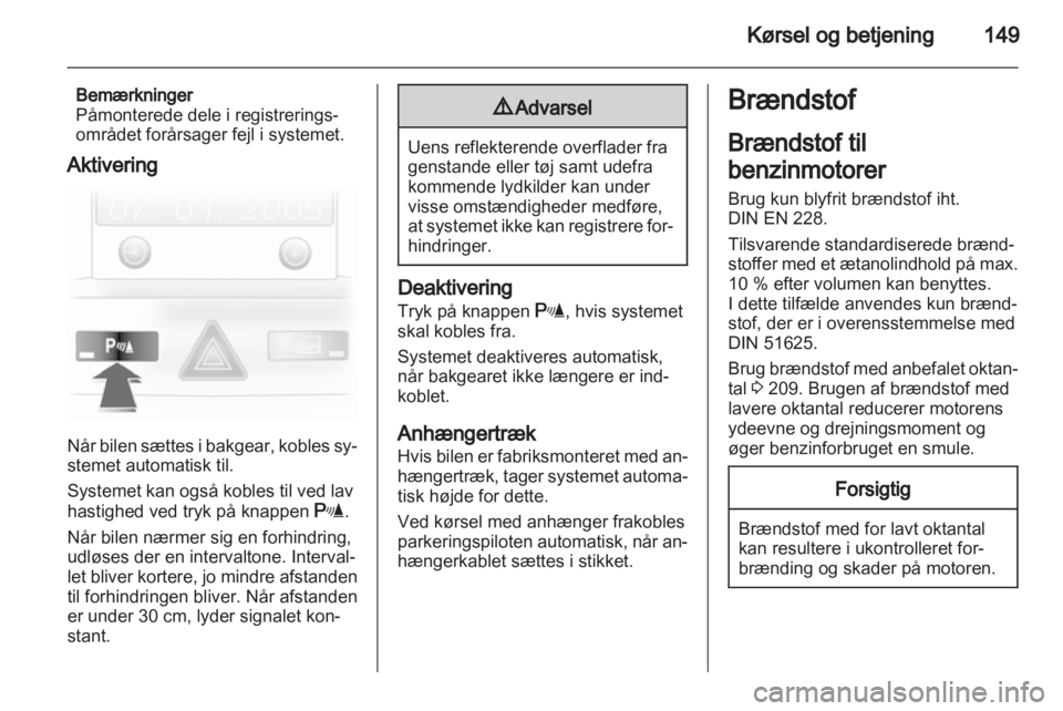 OPEL ASTRA H 2011  Instruktionsbog (in Danish) 