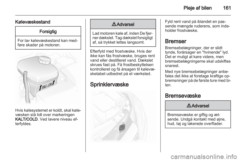 OPEL ASTRA H 2011  Instruktionsbog (in Danish) 