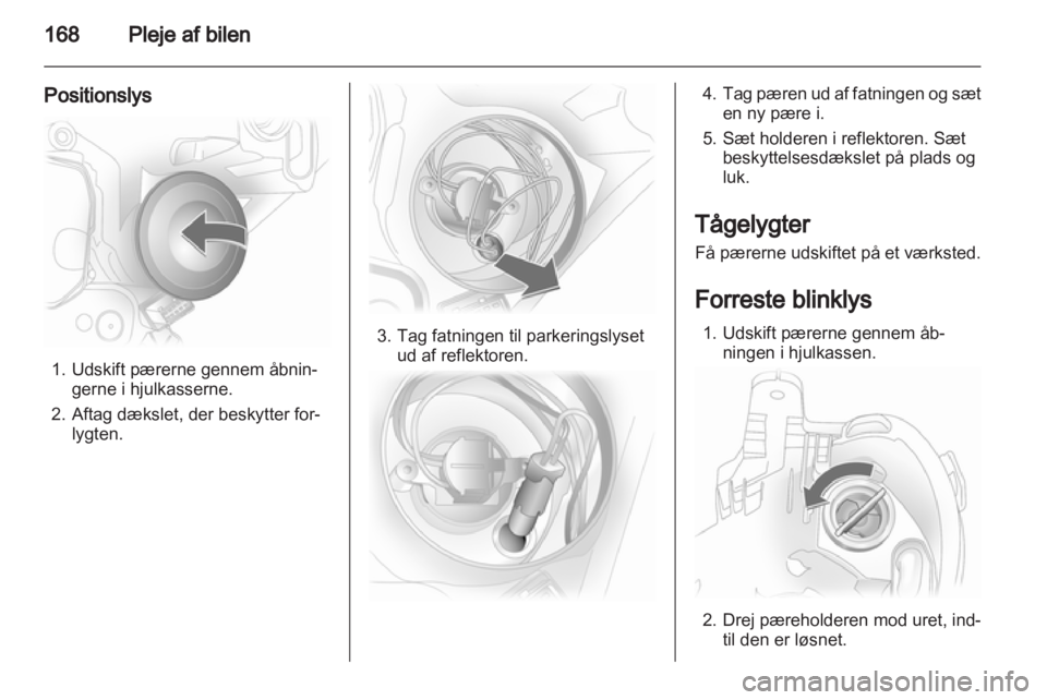 OPEL ASTRA H 2011  Instruktionsbog (in Danish) 