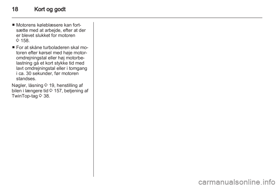 OPEL ASTRA H 2011  Instruktionsbog (in Danish) 