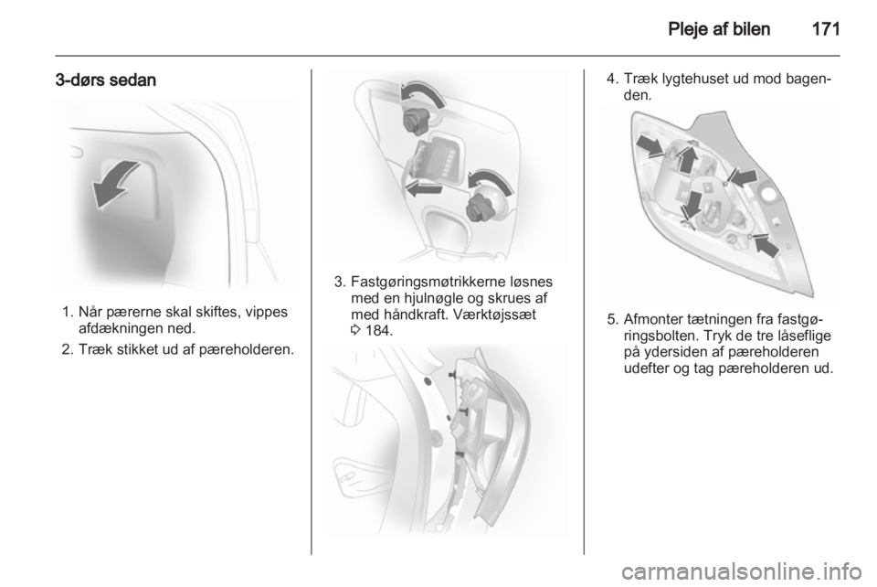 OPEL ASTRA H 2011  Instruktionsbog (in Danish) 