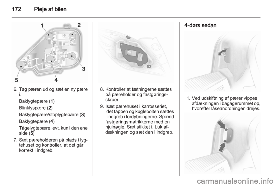 OPEL ASTRA H 2011  Instruktionsbog (in Danish) 
