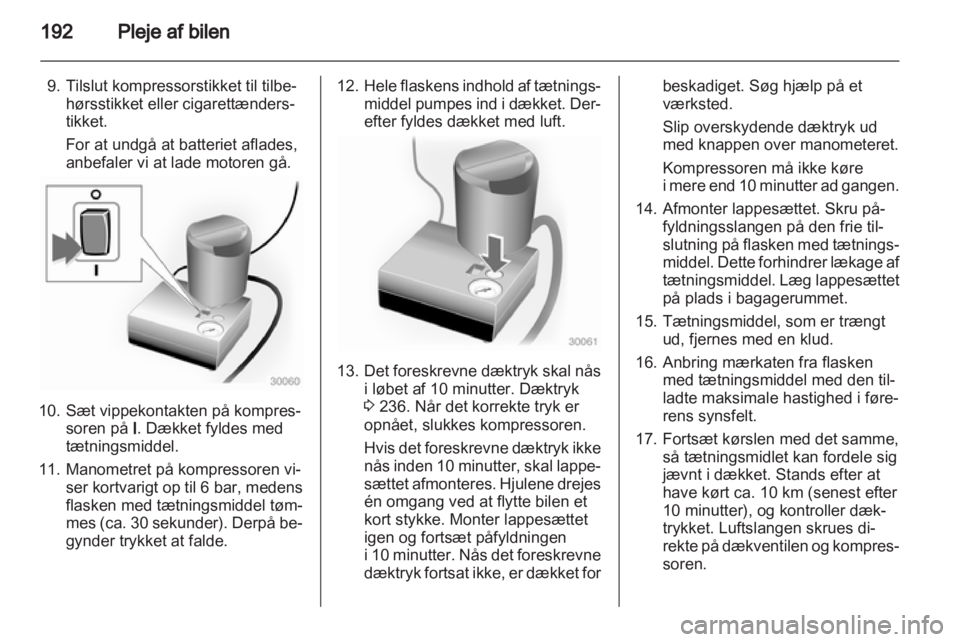 OPEL ASTRA H 2011  Instruktionsbog (in Danish) 