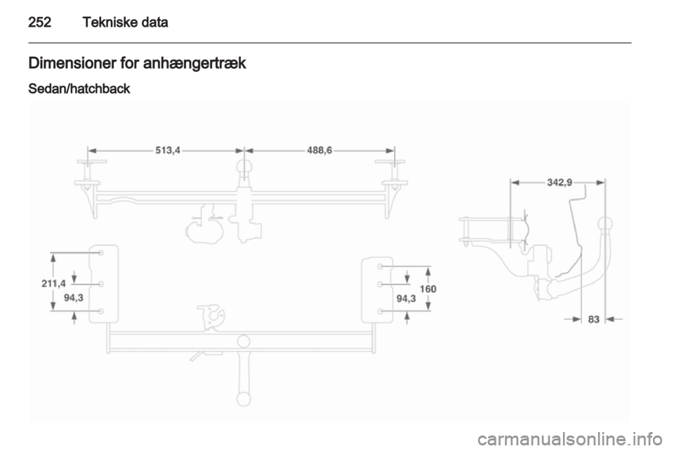 OPEL ASTRA H 2011  Instruktionsbog (in Danish) 