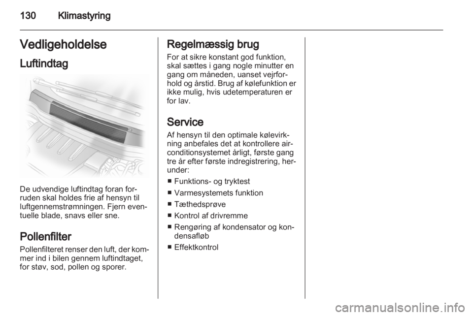 OPEL ASTRA H 2011.5  Instruktionsbog (in Danish) 