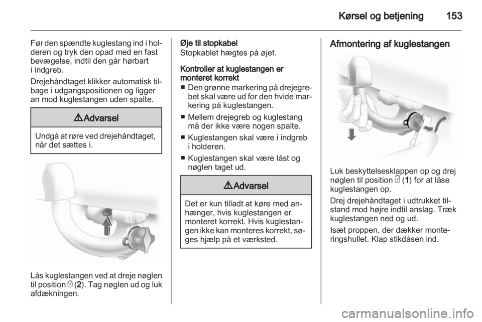OPEL ASTRA H 2012  Instruktionsbog (in Danish) 