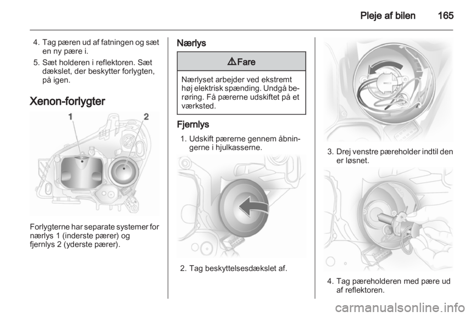 OPEL ASTRA H 2012  Instruktionsbog (in Danish) 