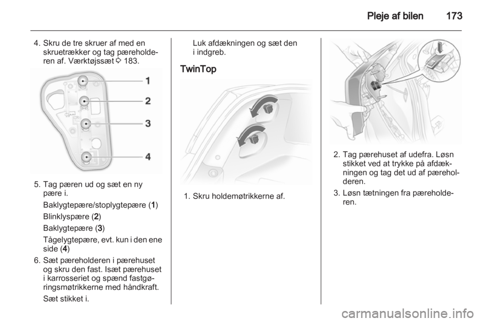 OPEL ASTRA H 2012  Instruktionsbog (in Danish) 