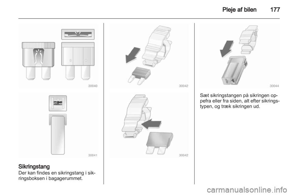 OPEL ASTRA H 2012  Instruktionsbog (in Danish) 