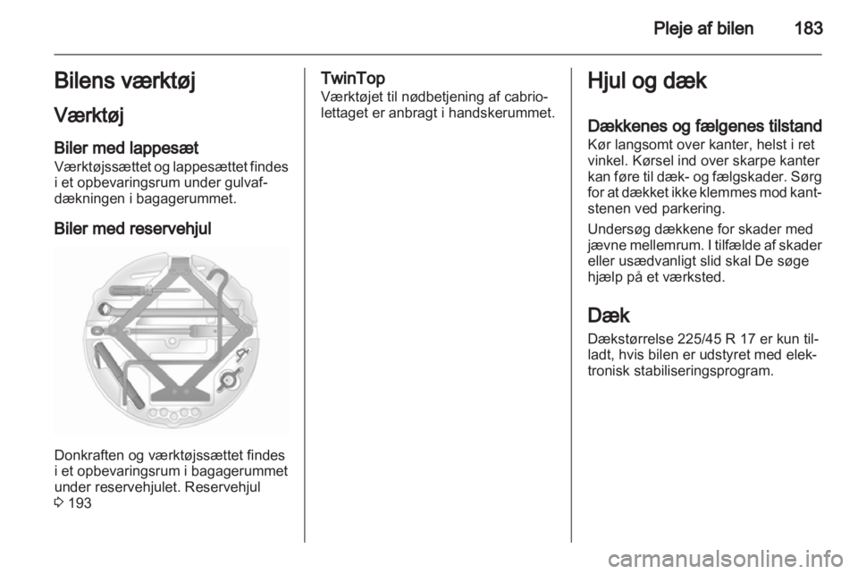 OPEL ASTRA H 2012  Instruktionsbog (in Danish) 