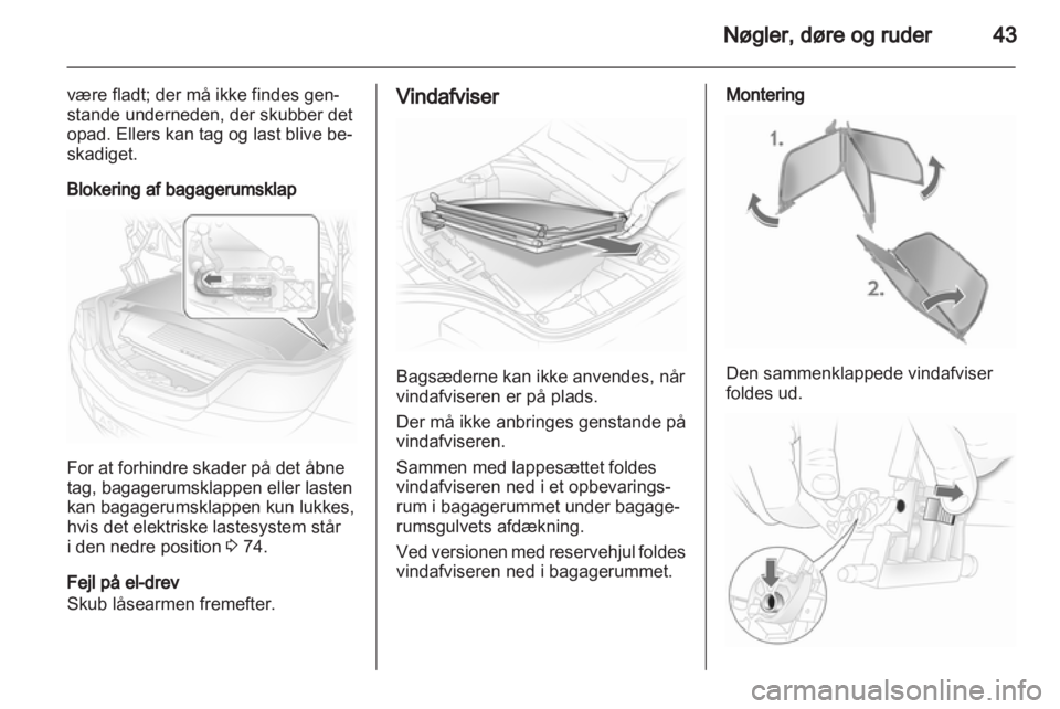OPEL ASTRA H 2012  Instruktionsbog (in Danish) 
