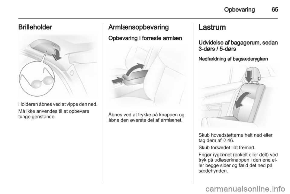 OPEL ASTRA H 2012  Instruktionsbog (in Danish) 