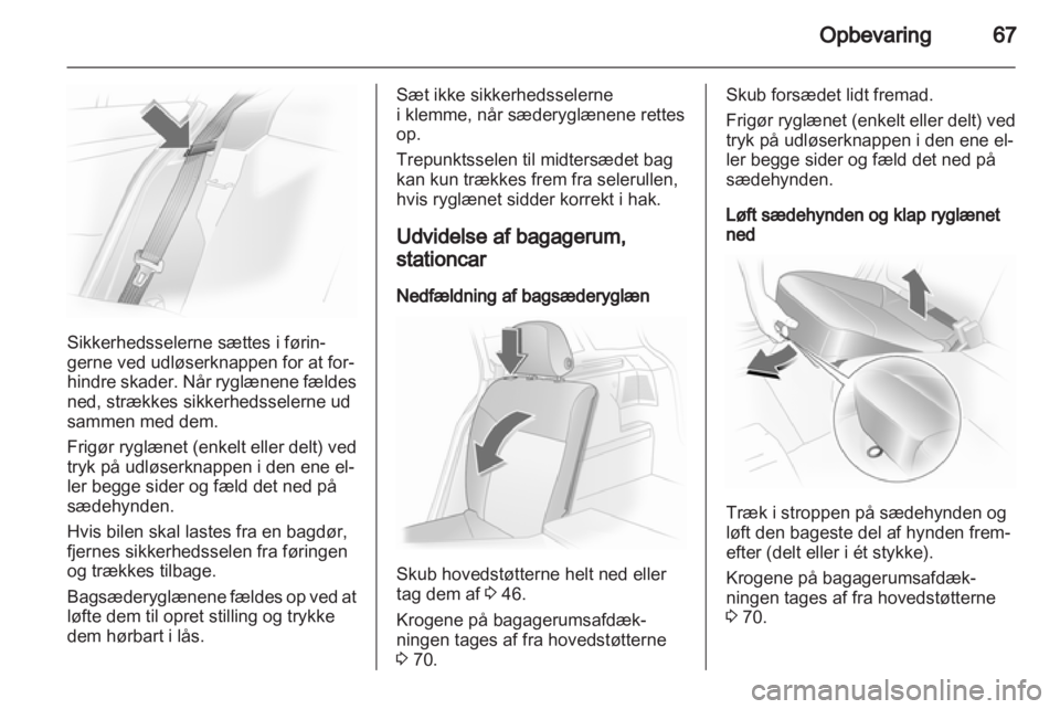 OPEL ASTRA H 2012  Instruktionsbog (in Danish) 