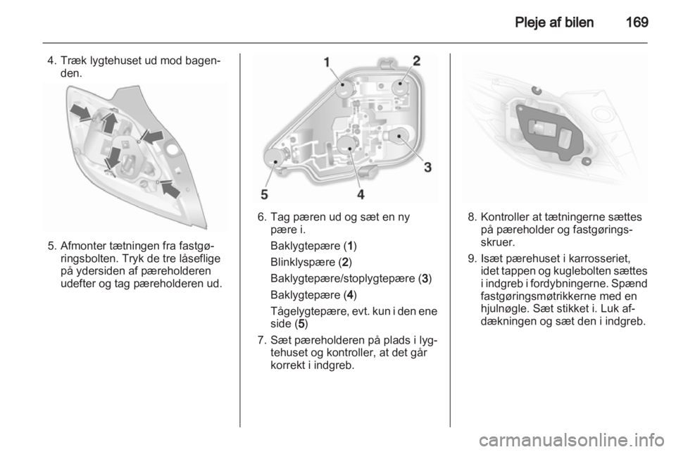 OPEL ASTRA H 2013  Instruktionsbog (in Danish) 