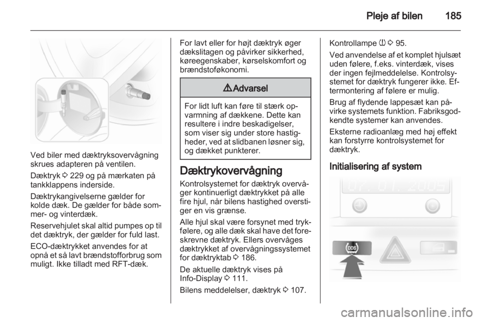 OPEL ASTRA H 2013  Instruktionsbog (in Danish) 