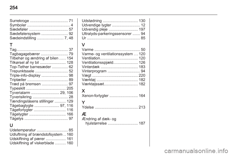OPEL ASTRA H 2013  Instruktionsbog (in Danish) 