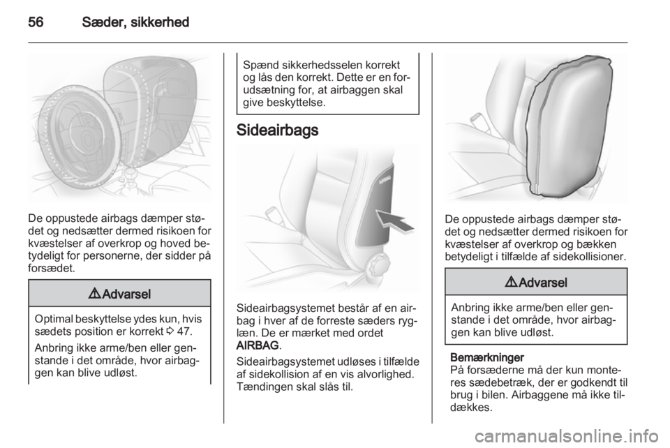OPEL ASTRA H 2013  Instruktionsbog (in Danish) 