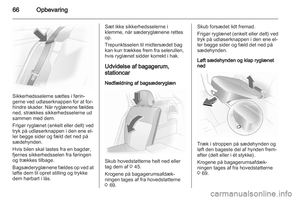 OPEL ASTRA H 2013  Instruktionsbog (in Danish) 
