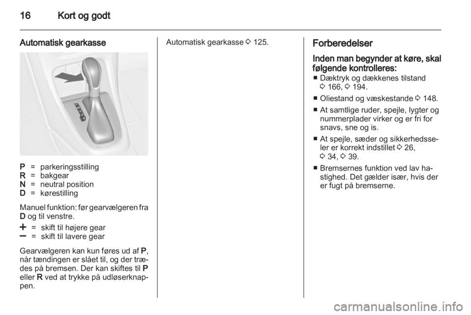 OPEL ASTRA J 2010.5  Instruktionsbog (in Danish) 
