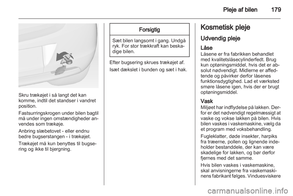 OPEL ASTRA J 2010.5  Instruktionsbog (in Danish) 