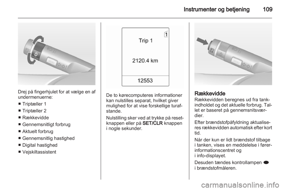 OPEL ASTRA J 2011  Instruktionsbog (in Danish) 
