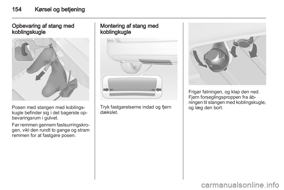 OPEL ASTRA J 2011  Instruktionsbog (in Danish) 