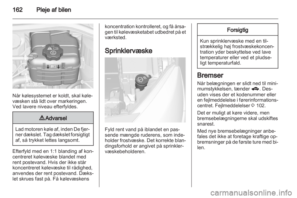 OPEL ASTRA J 2011  Instruktionsbog (in Danish) 