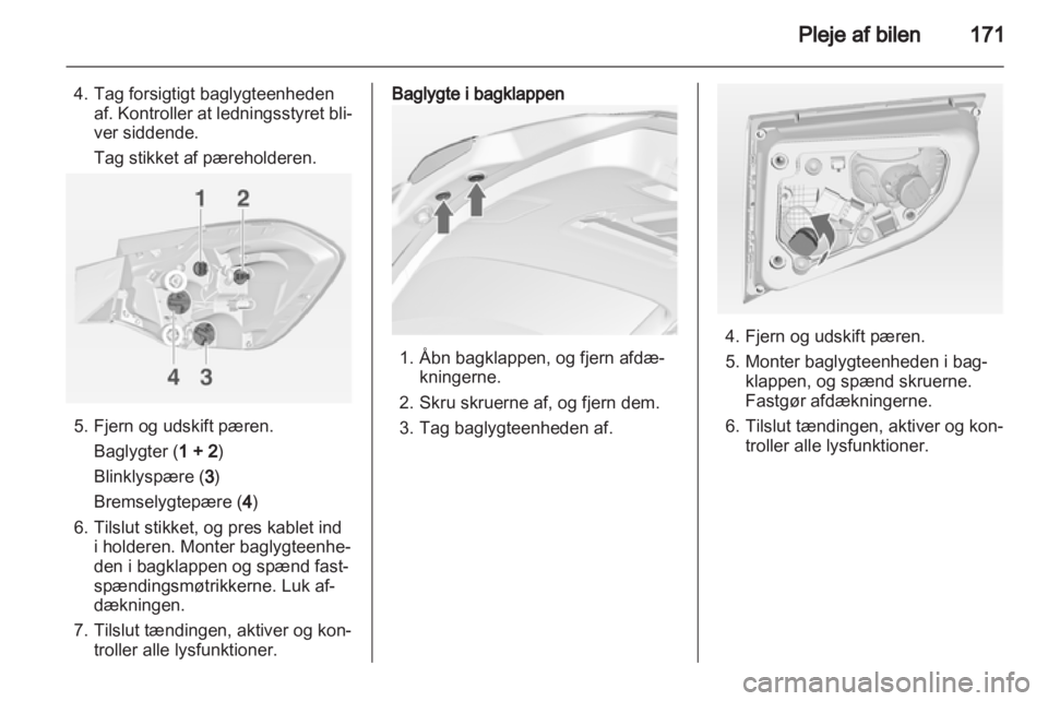 OPEL ASTRA J 2011  Instruktionsbog (in Danish) 