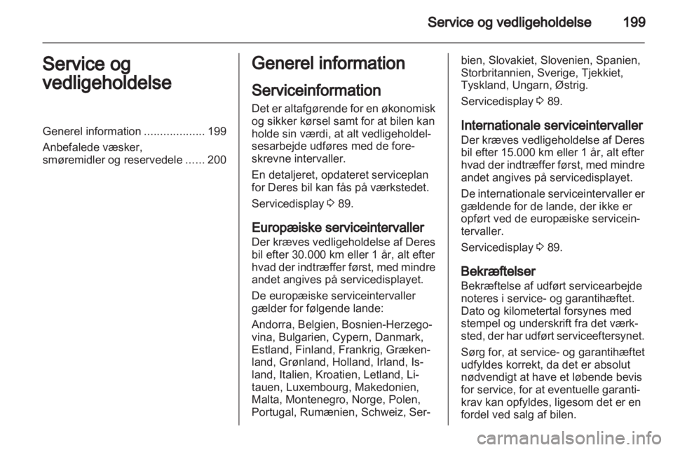 OPEL ASTRA J 2011  Instruktionsbog (in Danish) 