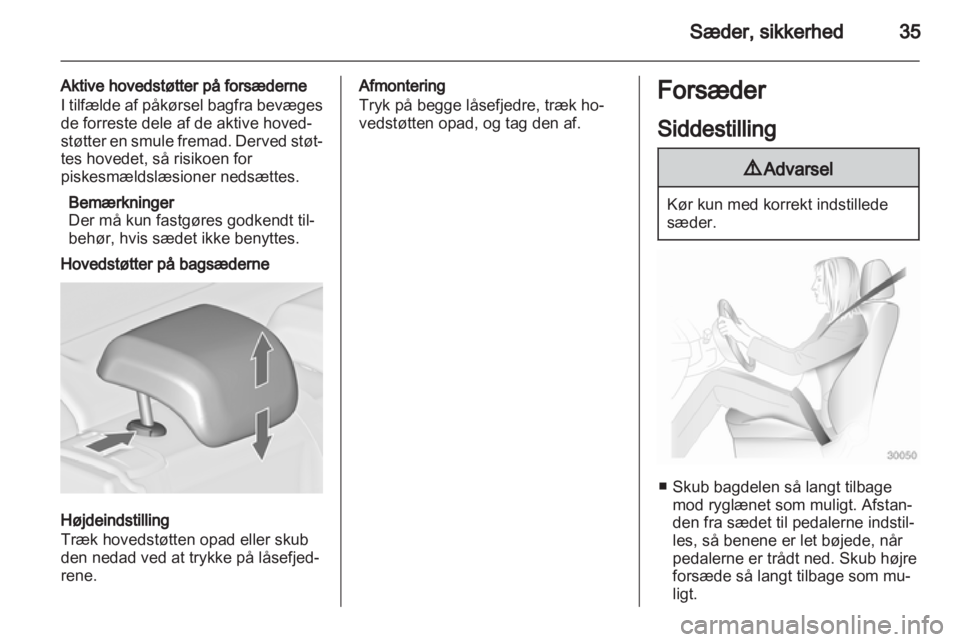 OPEL ASTRA J 2011  Instruktionsbog (in Danish) 