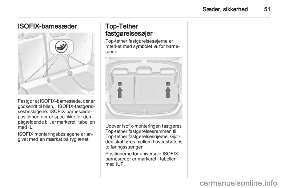OPEL ASTRA J 2011  Instruktionsbog (in Danish) 