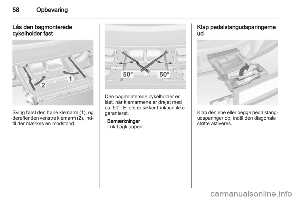 OPEL ASTRA J 2011  Instruktionsbog (in Danish) 