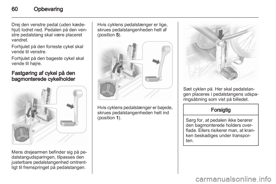 OPEL ASTRA J 2011  Instruktionsbog (in Danish) 