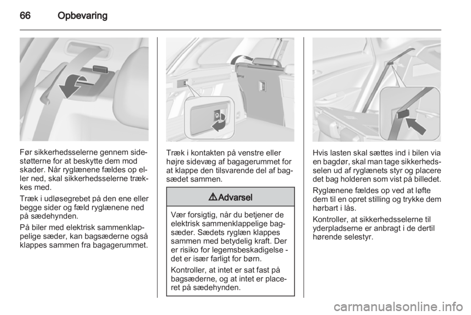 OPEL ASTRA J 2011  Instruktionsbog (in Danish) 