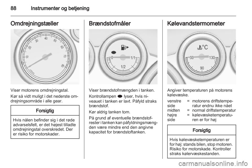 OPEL ASTRA J 2011  Instruktionsbog (in Danish) 