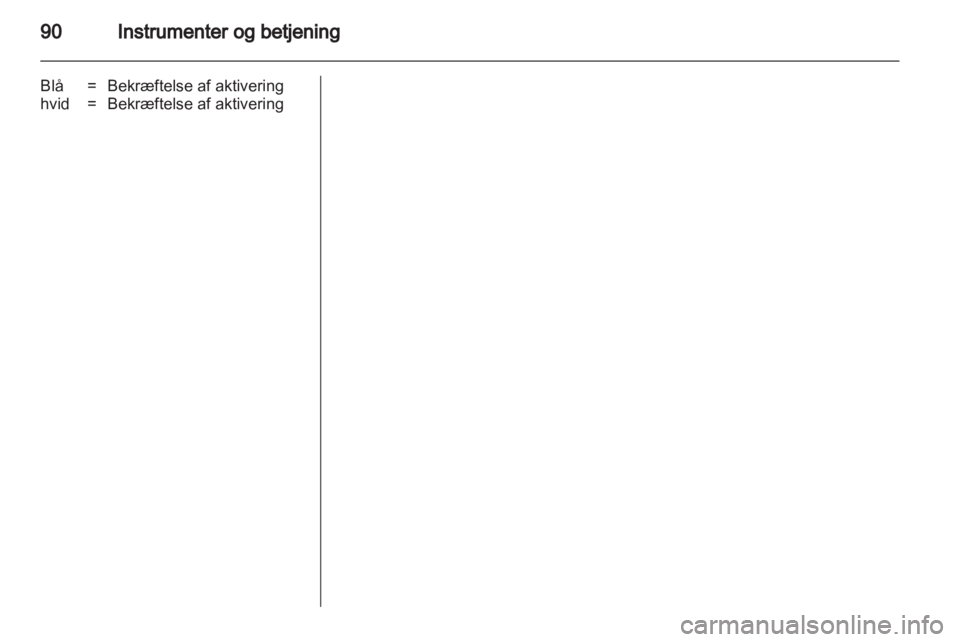 OPEL ASTRA J 2011  Instruktionsbog (in Danish) 