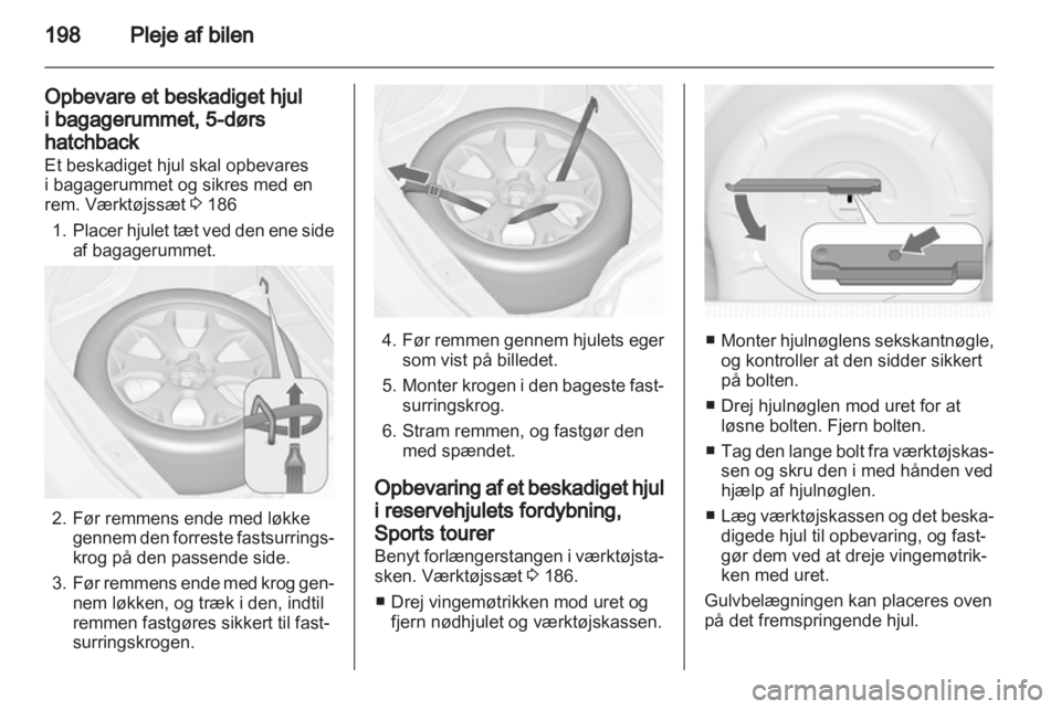 OPEL ASTRA J 2011.5  Instruktionsbog (in Danish) 