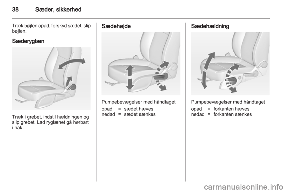 OPEL ASTRA J 2011.5  Instruktionsbog (in Danish) 