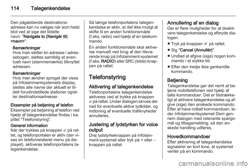 OPEL ASTRA J 2012  Instruktionsbog til Infotainment (in Danish) 