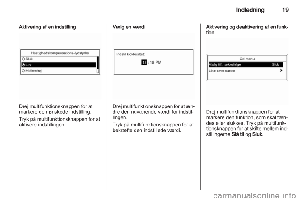 OPEL ASTRA J 2012  Instruktionsbog til Infotainment (in Danish) 