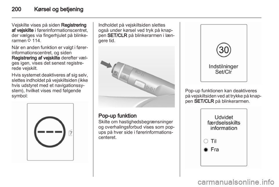 OPEL ASTRA J 2013  Instruktionsbog (in Danish) 