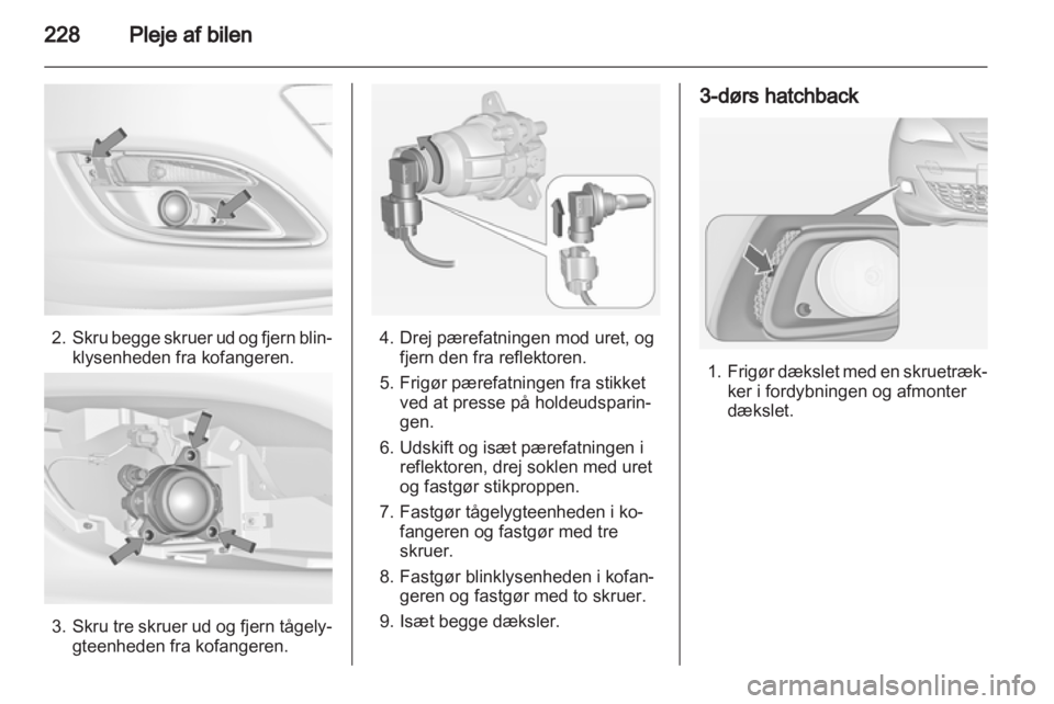 OPEL ASTRA J 2013  Instruktionsbog (in Danish) 